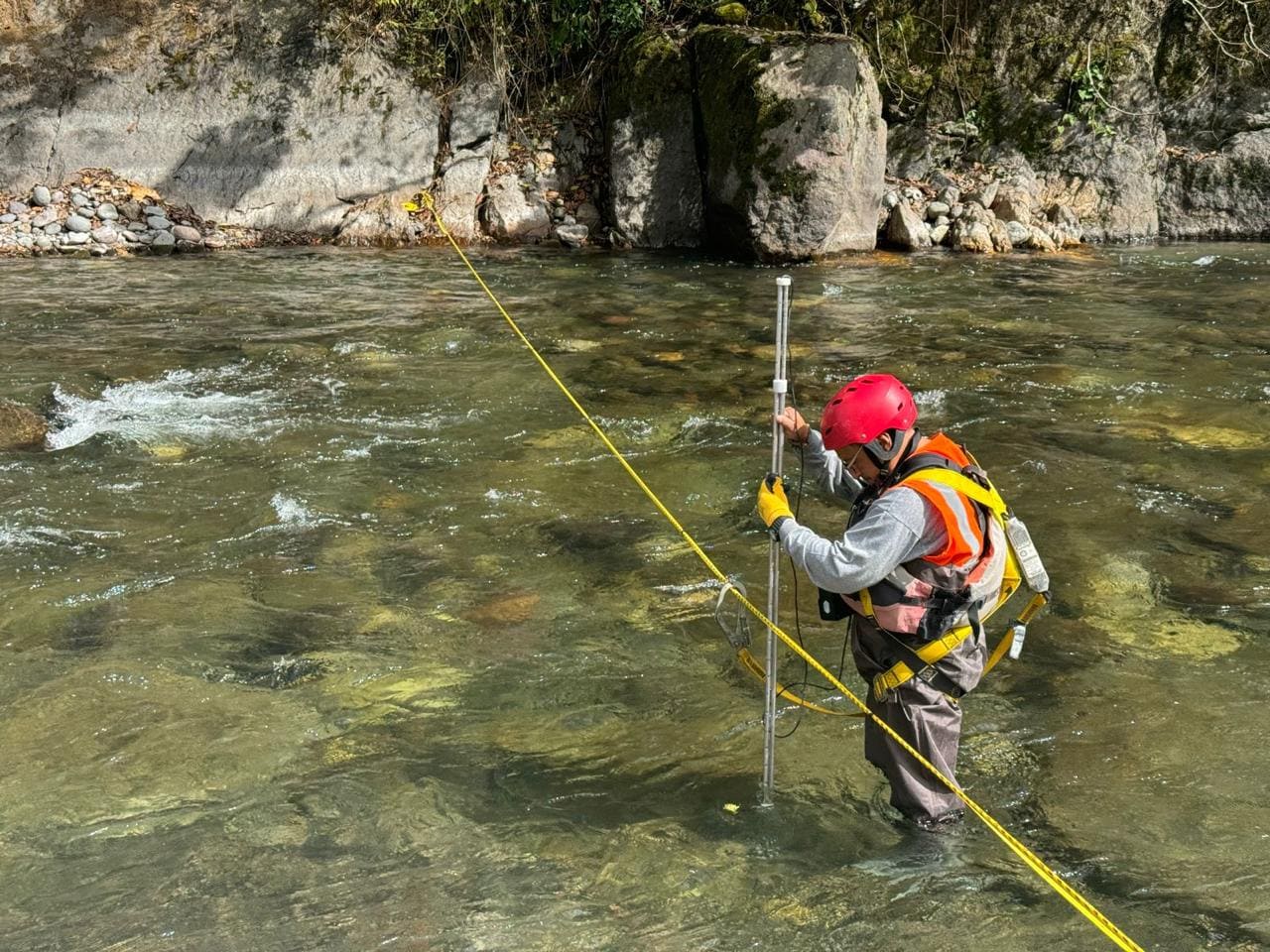 Servicio de Aforo de Caudal